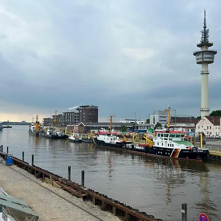 Bhv-Moderne Wohnung Mit Terrasse, 24H Self-Check-In, Tv, Internet, Disneyplus, Waschmaschine Bremerhaven Exterior photo